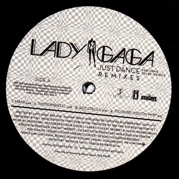 Master Release: Just Dance by Lady Gaga