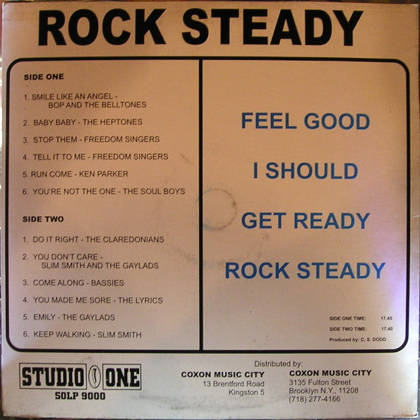 Master Release: Rock Steady by Various