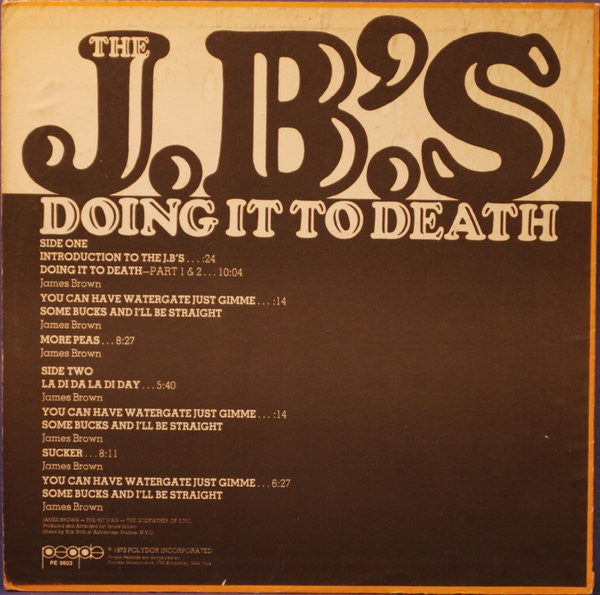 Release: Doing It To Death-Vinyl-US-1973-PE 5603, 2391 087-1711591