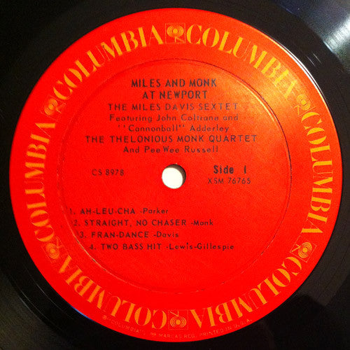 Miles & Monk At Newport