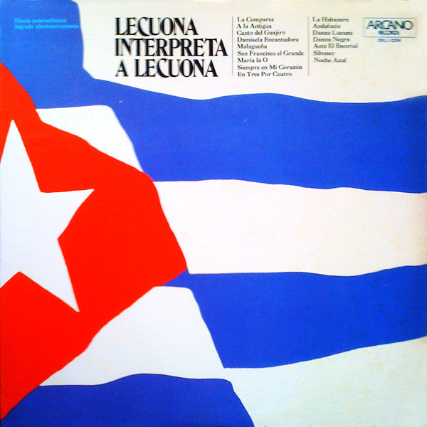 Release: Lecuona Interpreta A Lecuona-Vinyl-US-1975-DKL1-3296, DKL1-3296-3060487
