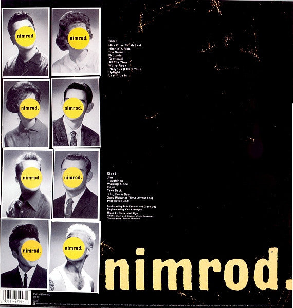 Master Release: Nimrod. by Green Day