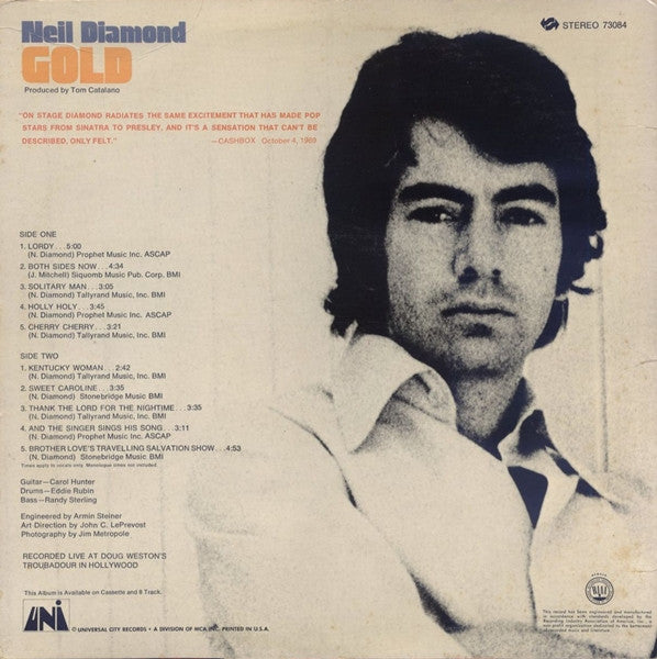 Master Release: Gold by Neil Diamond