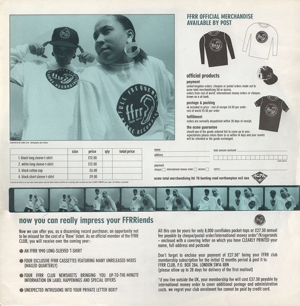 FFRR - Gold On Black 1990