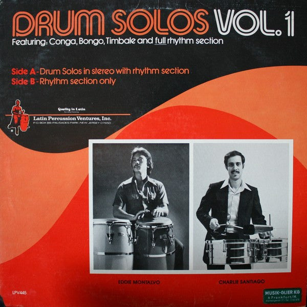 Release: Drum Solos Vol. 1-Vinyl-US-1978-LPV 445-2181041