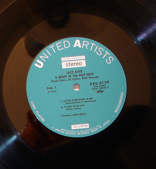 Jazz Alive! A Night At The Half Note