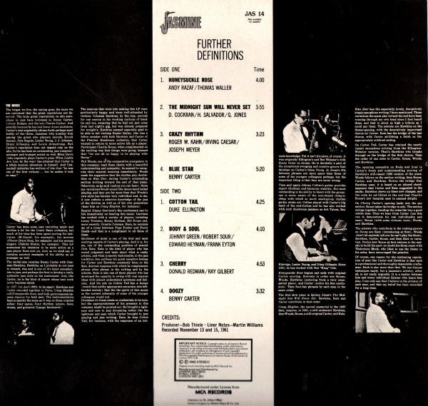 Release: Further Definitions-Vinyl-UK-None-JAS 14-2826260