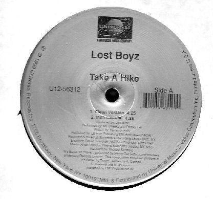 Master Release: Take A Hike by Lost Boyz