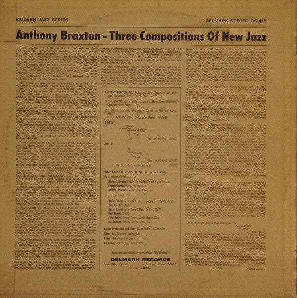 3 Compositions Of New Jazz