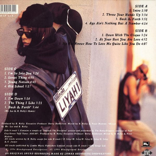 Release: Age Ain't Nothing But A Number-Vinyl-Europe-1994-HIP 149, HIP 149-1189657
