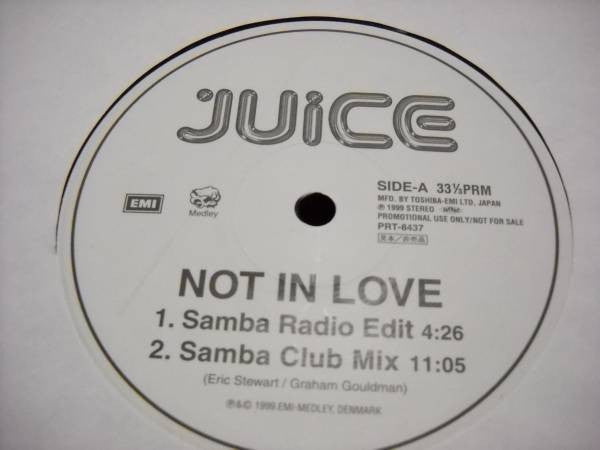 Not In Love (Remixes)