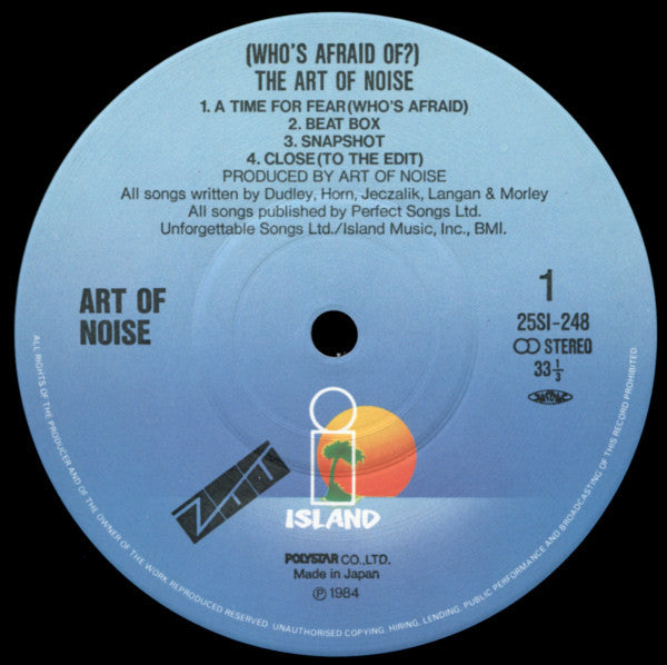 (Who's Afraid Of?) The Art Of Noise!