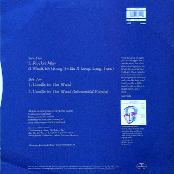 Release: Rocket Man / Candle In The Wind-Vinyl-UK-1991-TRIB 2 12, 866 311-1, TRIB212-1299174