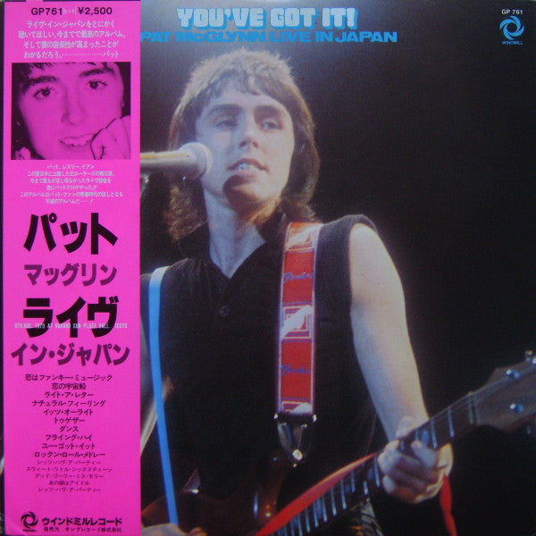 Master Release: You've Got It (Pat McGlynn Live In Japan) by Pat McGlynn