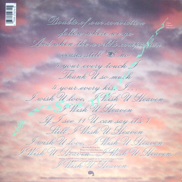 Master Release: I Wish U Heaven by Prince