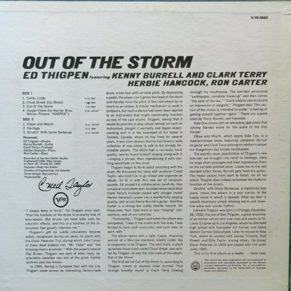 Out Of The Storm