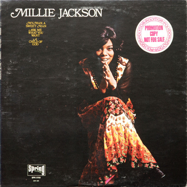 Release: Millie Jackson-Vinyl-US-1972-SPR 5703, SPR-5703, 2391 025-10266806