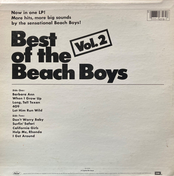 Best Of The Beach Boys Vol. 2