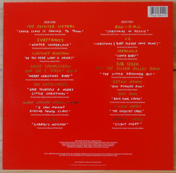 Release: A Very Special Christmas-Vinyl-US-1987-SP-3911-10031413