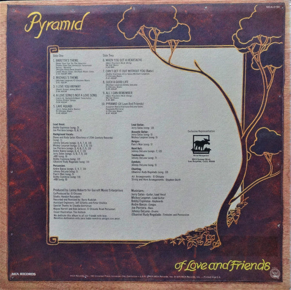 Release: Pyramid Of Love And Friends-Vinyl-US-1975-MCA-2150-13885244