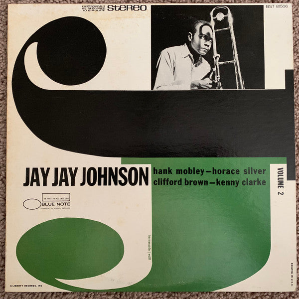 Release: The Eminent Jay Jay Johnson Volume 2-Vinyl-US-1973-BST-81506-13397533