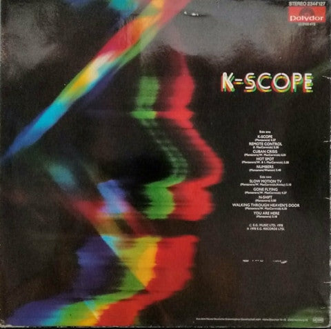 Release: K-Scope-Vinyl-Germany-1978-2344 127-12028790
