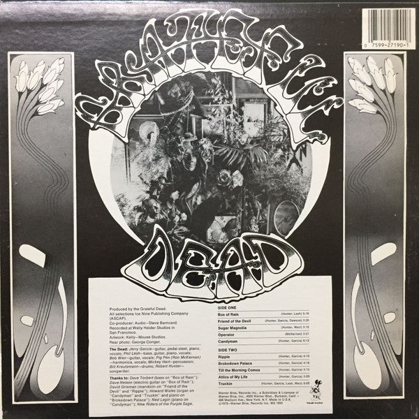 Release: American Beauty-Vinyl-US-1983-WS 1893-24207659