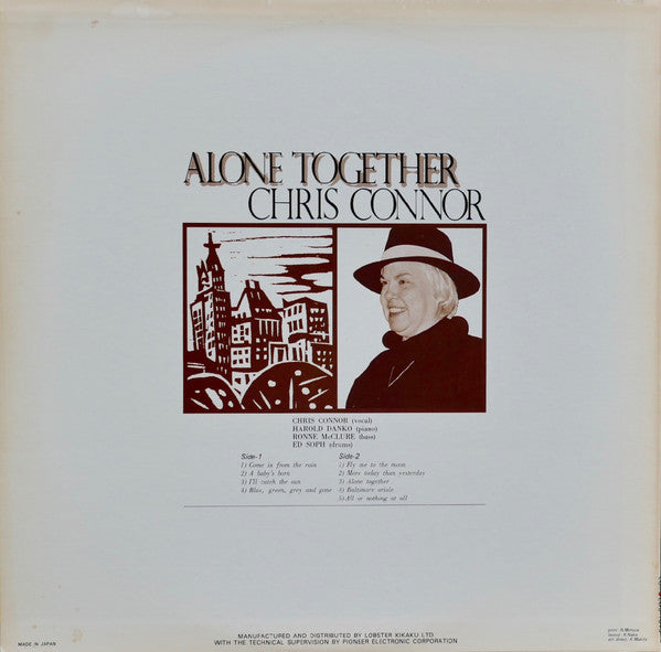 Master Release: Alone Together by Chris Connor
