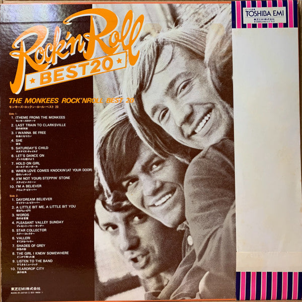 Master Release: The Monkees Rock'n Roll Best 20 by The Monkees
