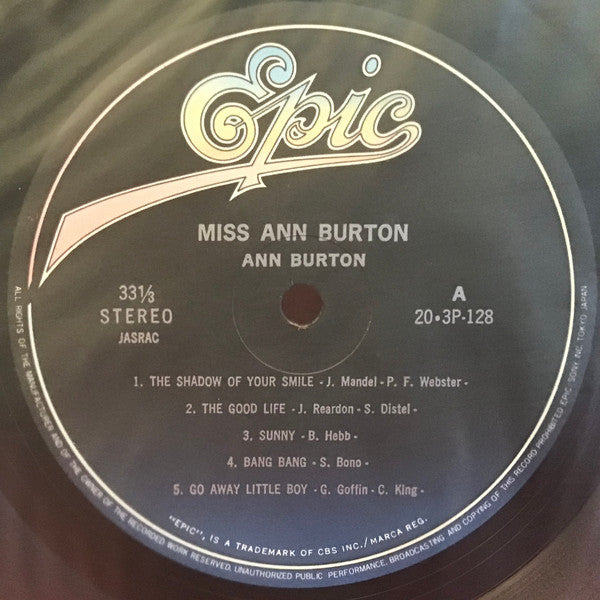 Miss Ann Burton