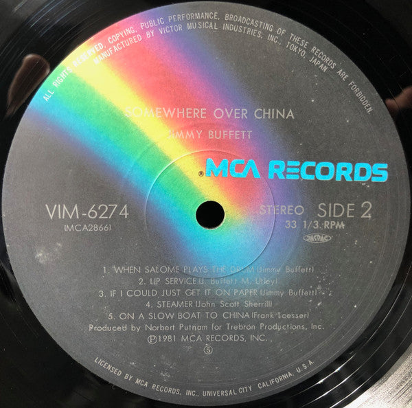 Somewhere Over China