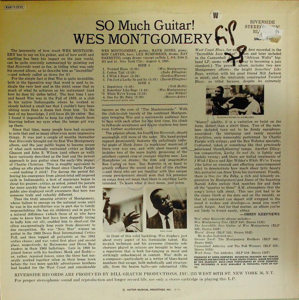 Release: So Much Guitar!-Vinyl-Japan-1975-SMJ-6100-14716192