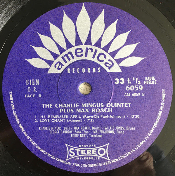 The Charles Mingus Quintet + Max Roach