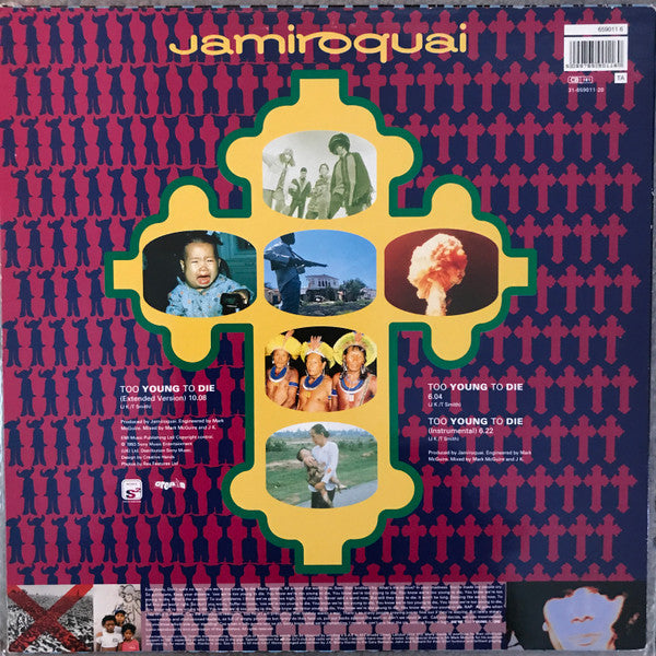 Release: Too Young To Die-Vinyl-Europe-1993-659011 6, 659011 6-9076