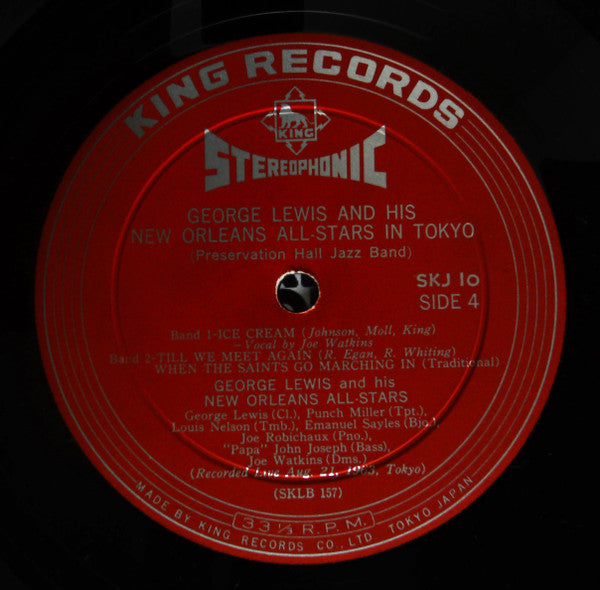 George Lewis & New Orleans All-Stars In Tokyo