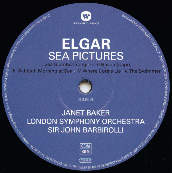 Cello Concerto / Sea Pictures