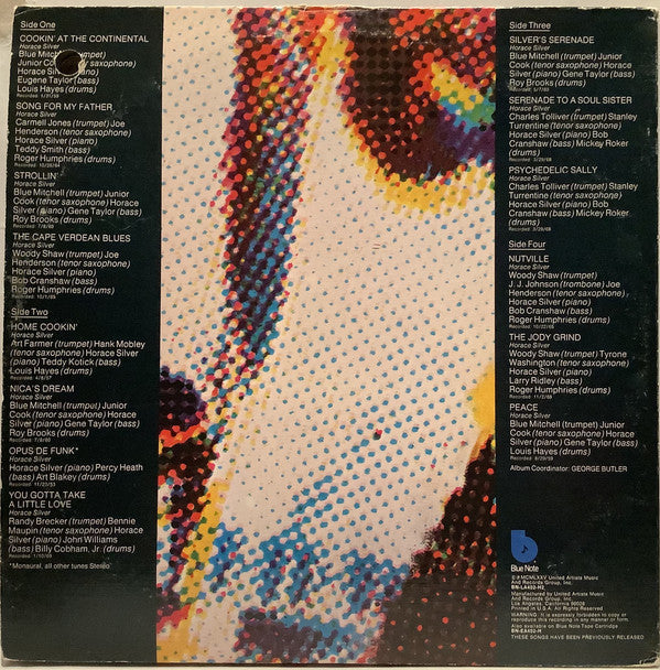 Release: Horace Silver-Vinyl-US-1975-BN-LA402-H2, BN-LA402-H2–0798-25909549