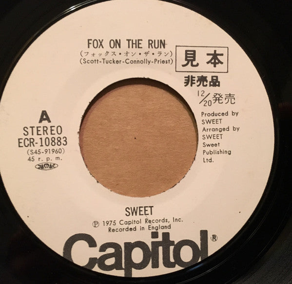 Master Release: Fox On The Run by The Sweet