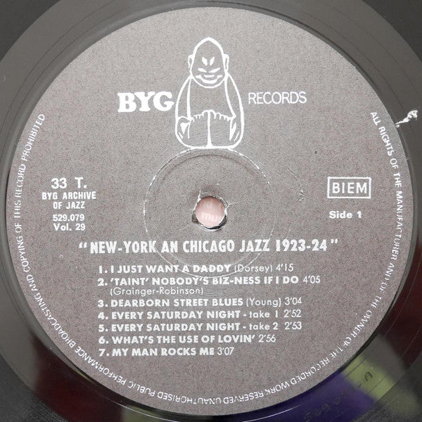 Archive Of Jazz Volume 29 - New York And Chicago Jazz 1923-24