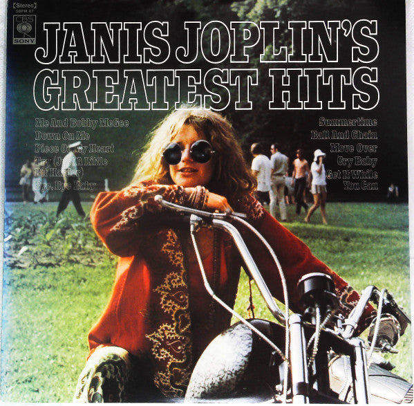 Release: Janis Joplin's Greatest Hits-Vinyl-Japan-1973-SOPM 67-21106357