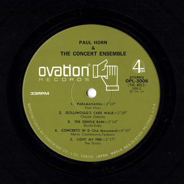 Paul Horn & The Concert Ensemble