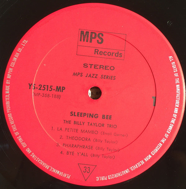 Sleeping Bee