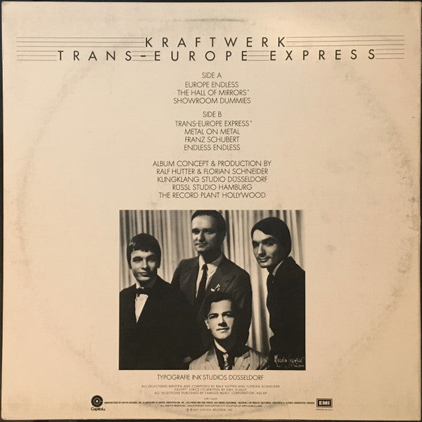 Release: Trans Europa Express-Vinyl-US-1977-SW-11603-11389250