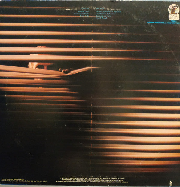 Release: Unorthodox Behaviour-Vinyl-US-1976-PB 9819-13643342
