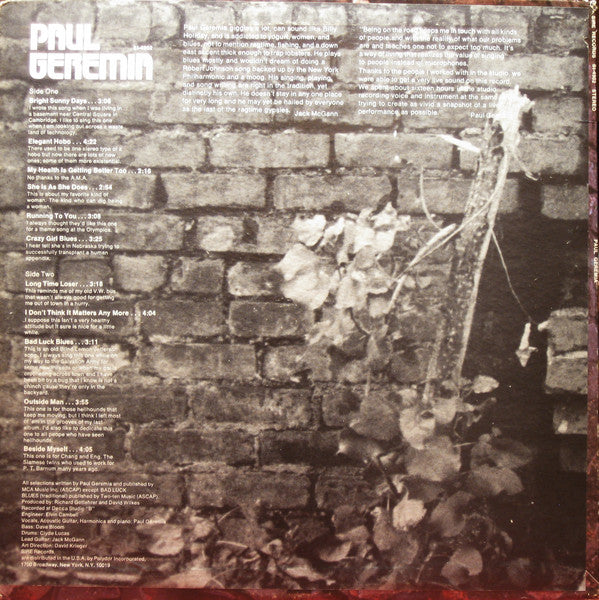 Master Release: Paul Geremia by Paul Geremia