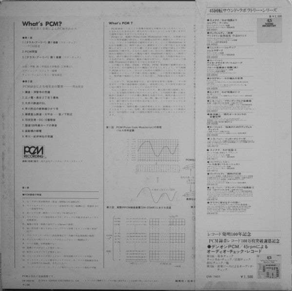 Release: Unknown Release-Vinyl-Japan-1978-OW-7402-ND-19334728