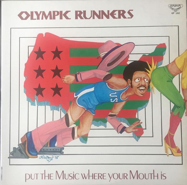 Master Release: Put The Music Where Your Mouth Is by Olympic Runners