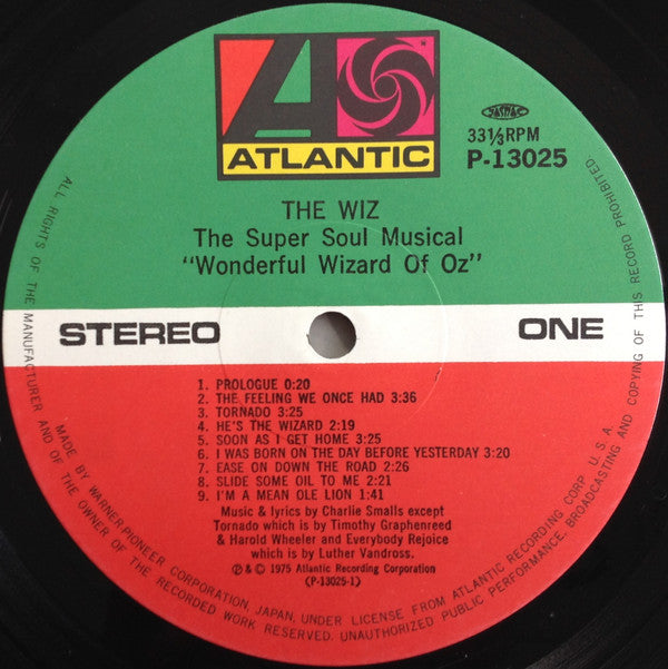 The Wiz / The Super Soul Musical "Wonderful Wizard Of Oz" = ザ・ウィズ