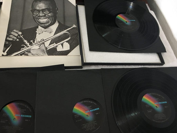 Release: Satchmo (A Musical Autobiography Of Louis Armstrong)-Vinyl, Box Set-Japan-None-MCA-9135∼8-15873029