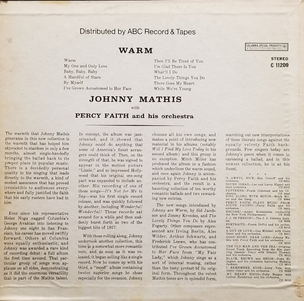 Release: Warm-Vinyl-US-None-C 11209-10880065